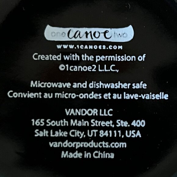 VANDOR 1Canoe2 Harriet the Hen Purple Chicken Stoneware Mug - Picture 7 of 7